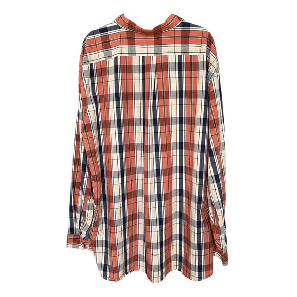 US Polo Assn Men's Plaid Long Sleeve Button Down Size 4XLT - Picture 5 of 5